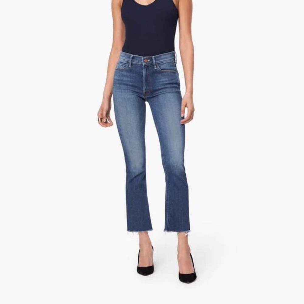 MOTHER Denim Hustler Fray Big Sky